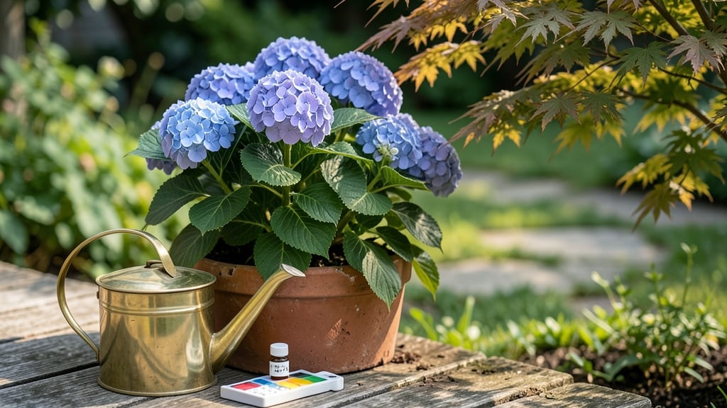 Hydrangea Pot Plant Care: Thriving Blooms With Minimal Pruning Year Round