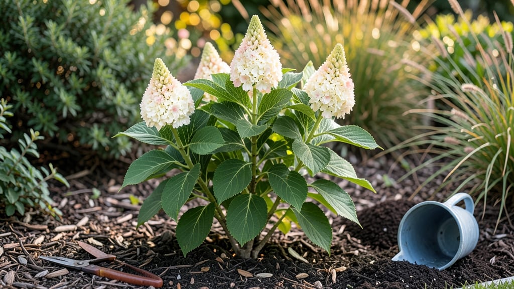 Hydrangea Paniculata Leaf: Pest-Repellent Tea for Garden Defense