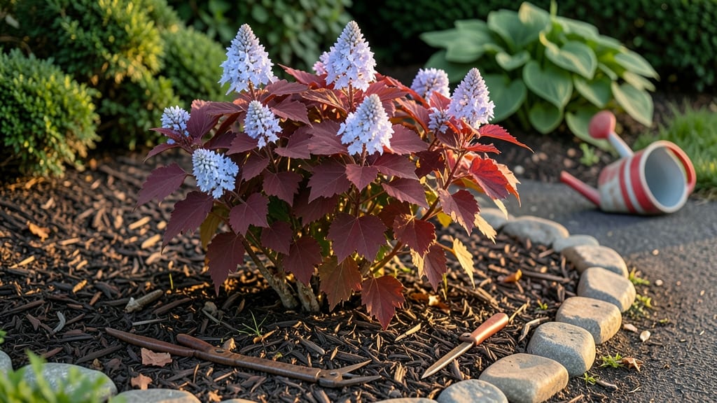 Red Oak Leaf Hydrangea: Pole-Trained Beauty With Year-Round Color Shifts