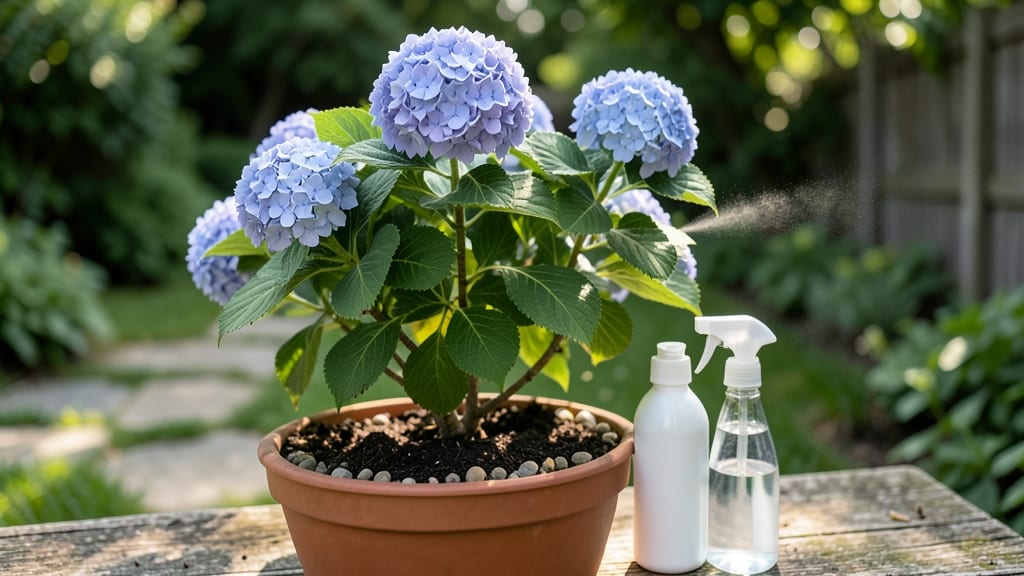 Vinegar on Hydrangeas: How It Changes Flower Colors and Soil pH