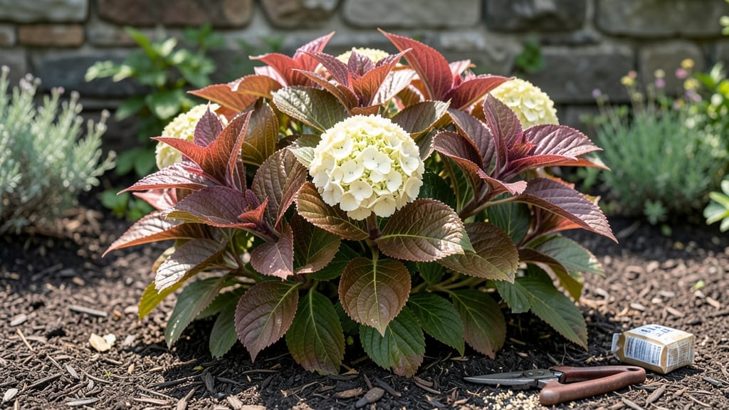 Hydrangea Red Leaves: Bold Foliage Magic Through Simple Soil Tricks