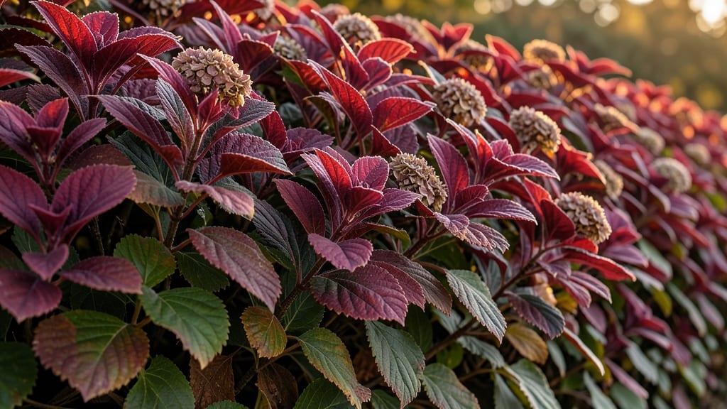 Oakleaf Hydrangea for Autumn Foliage Drama