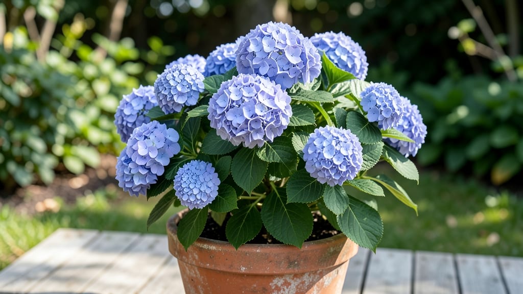 Blue Hydrangeas In Pots: Year-Round Vibrancy With Minimal Fuss