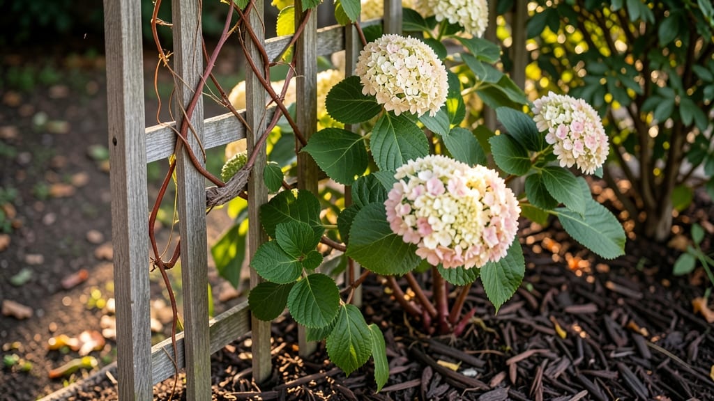 Climbing Hydrangea Trellis: Vertical Privacy Screen With Year-Round Drama