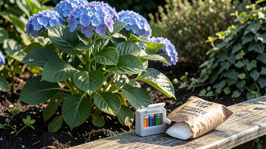 Hydrangea Game Changer: Pole-Trained Dramatic Blooms in Half the Space