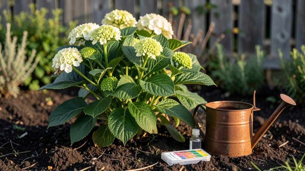 Why Are My Hydrangeas White: Soil pH Secrets for Blue-to-Pink Transformation