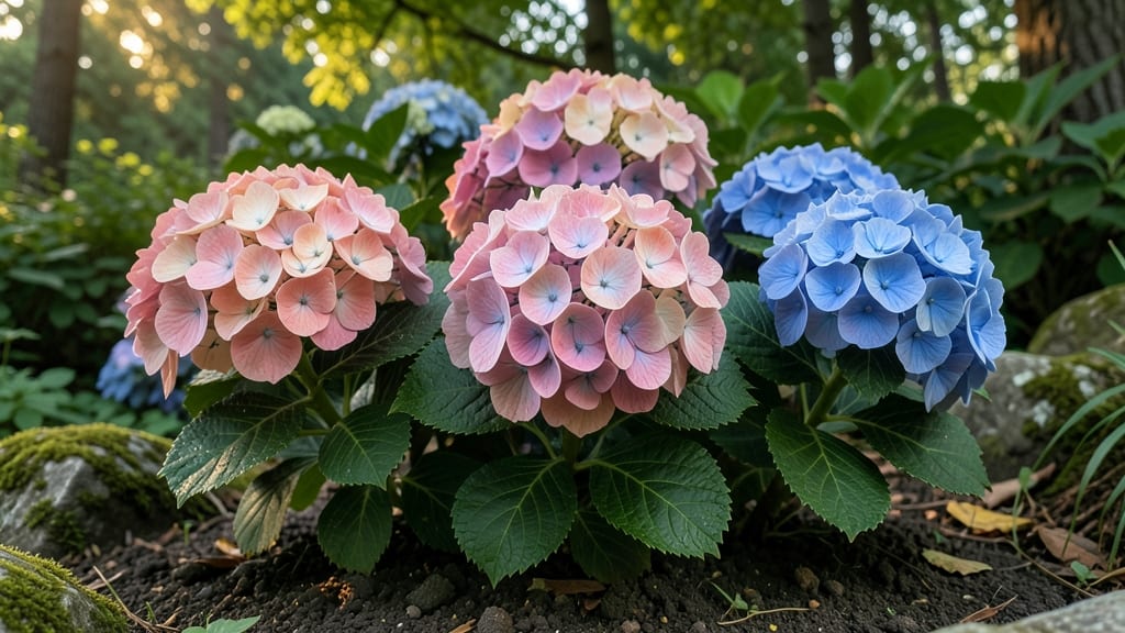Bigleaf Hydrangea Macrophylla for Classic Bloom Shifts