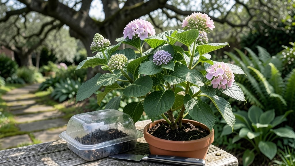 How to Propogate Hydrangea: Root Cutting Success in Water or Soil