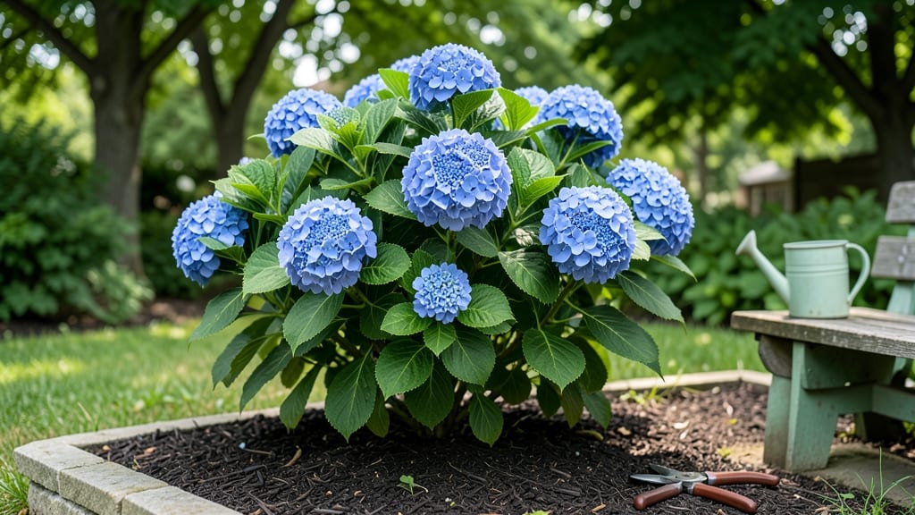Hydrangea Big Daddy Growing Guide: Pole-Trained Bloom Powerhouse for Compact Gardens