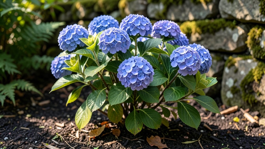 Rose Sensation False Hydrangea: Pole-Trained Elegance for Small Gardens