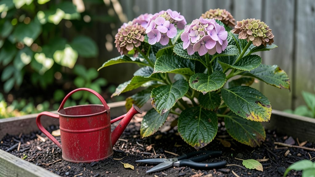 Hydrangea Blooms Turning Brown: Quick Fixes for Reviving Wilted Color