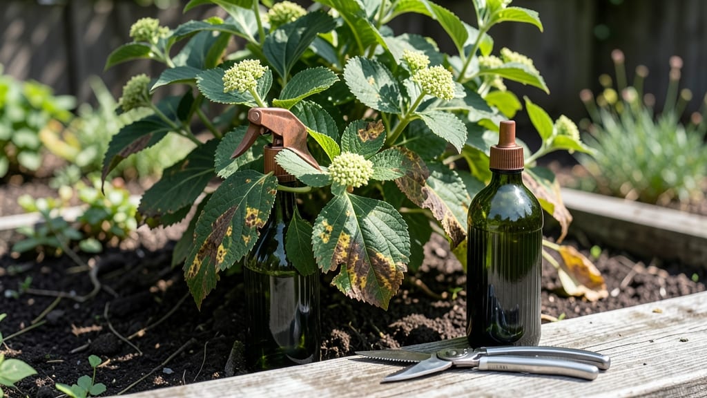 Cercospora Leaf Spot Hydrangea Treatment: Fungal Blight Cure in 3 Steps