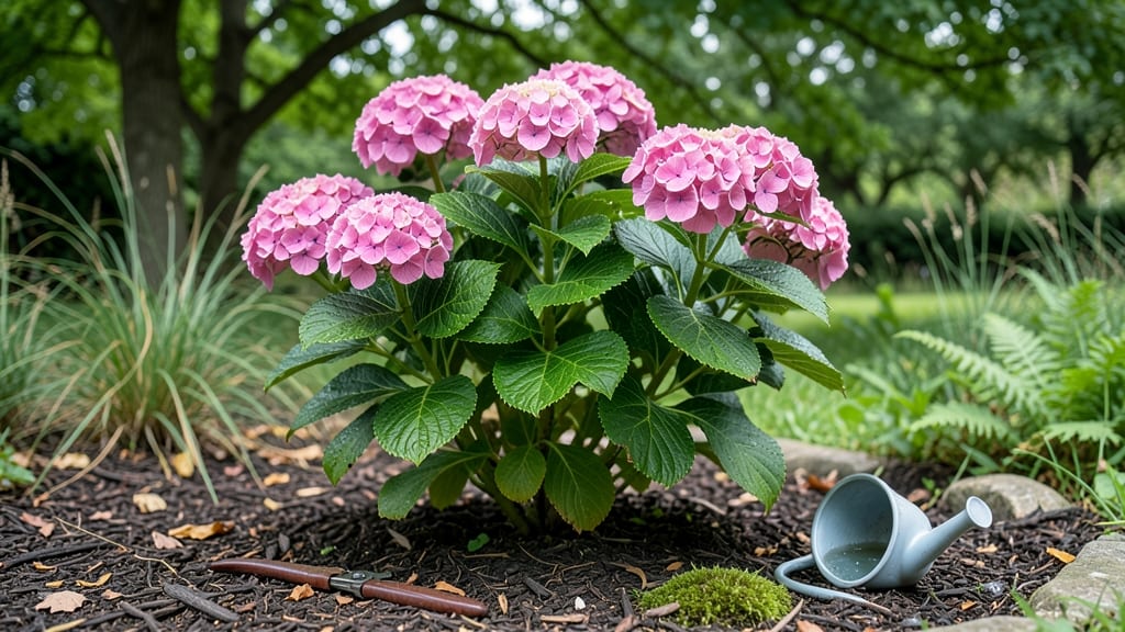 Wedding Bell Hydrangea: Pole-Trained Elegance for Vertical Gardens