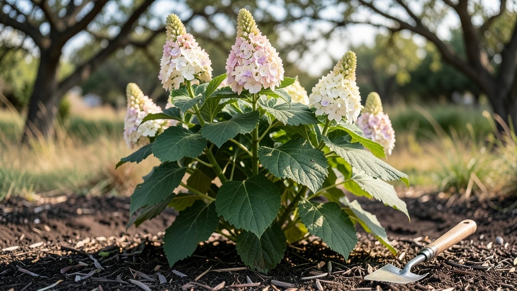 Hydrangea Quercifolia 'Gatsby Moon' Recipe: Oakleaf Elegance With Deepening Autumn Foliage