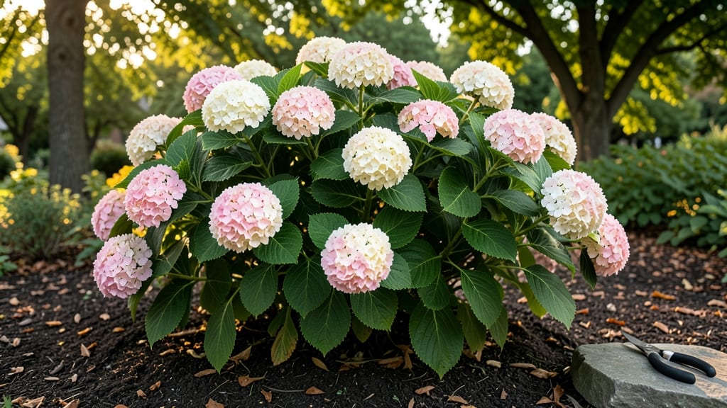 Strawberries and Cream Hydrangea Plant: Fragrant Blue-Pink Blooms That Thrive in Shade