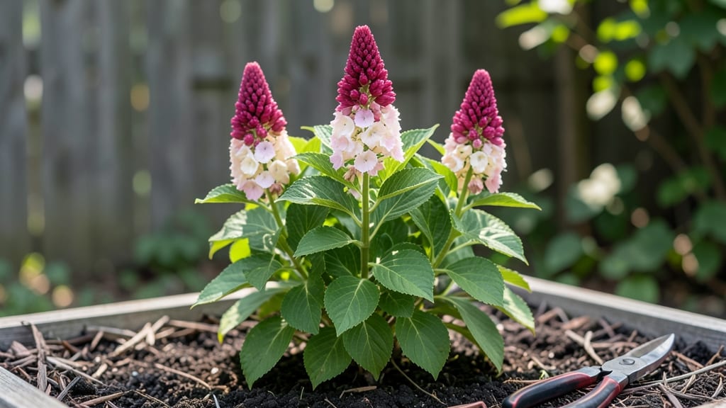 Little Quick Fire Hydrangea Fall: Pole-Trained Color That Lasts Through Frost