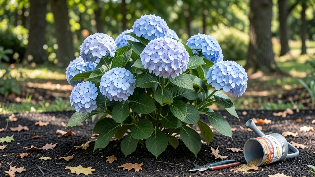 Light Blue Hydrangeas: Acid-Soil Secrets for Vibrant Blooms Year-Round