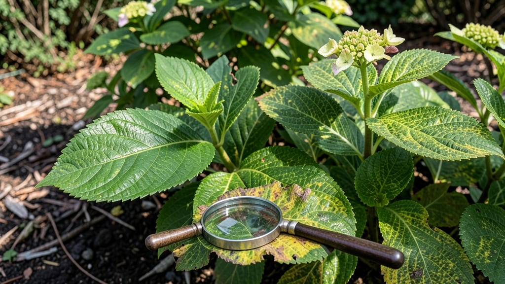 Hydrangea Chlorotic Mottle Virus: Identifying and Managing Plant Symptoms