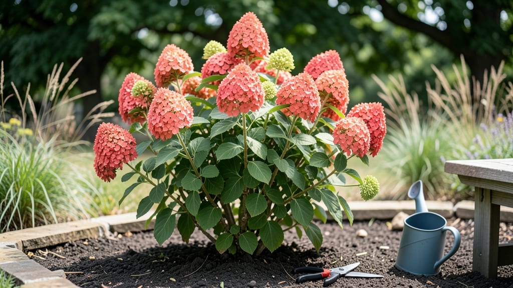 Full-Grown Quick Fire Hydrangea: Pruning Schedule for Year-Round Blooms