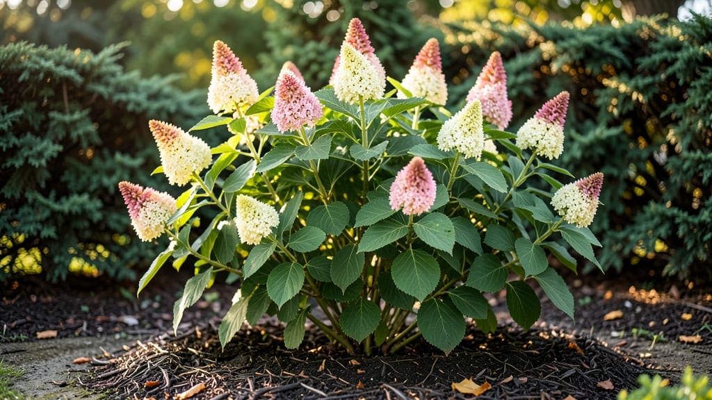 Panicle Hydrangeas Bloom: Summer's Lush Showcase in Full Color Glory