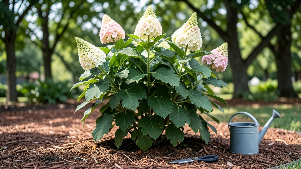 Gatsby Gal Oakleaf Hydrangea: Bold Blush Blooms That Thrive Year-Round