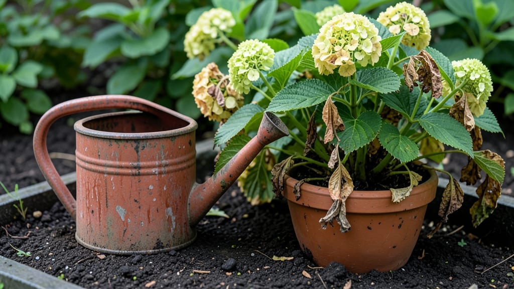 Wilted Overwatered Hydrangeas: Revive Drooping Blooms in 3 Days
