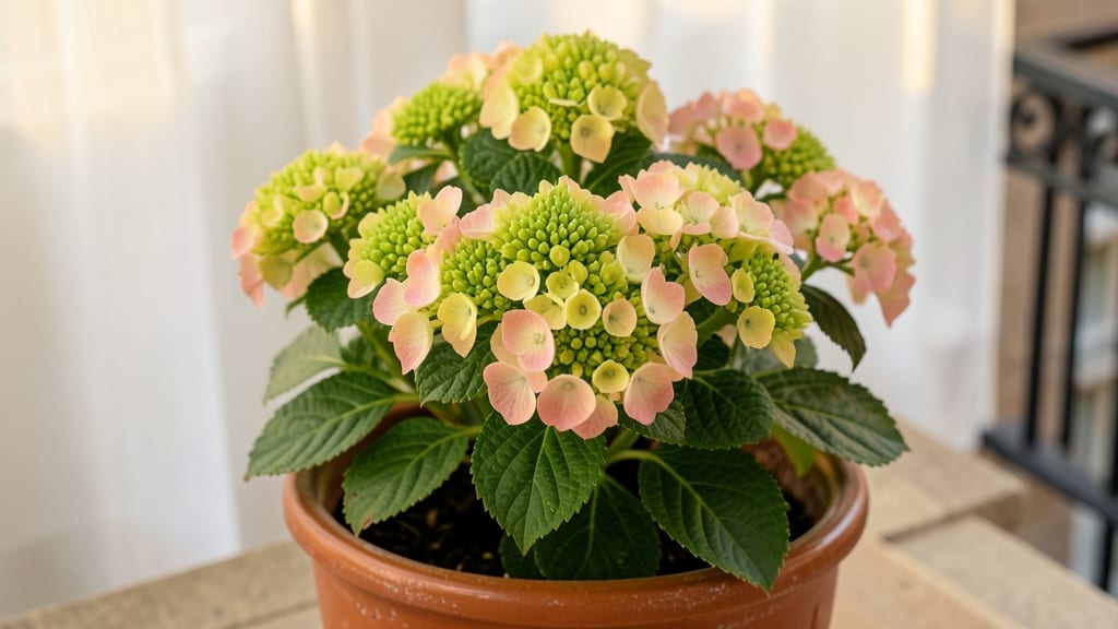 Little Lime Hydrangea for Compact Containers