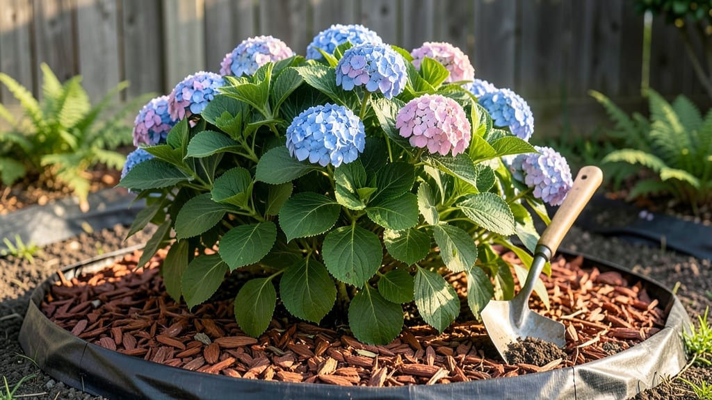 Pine Bark Mulch for Hydrangeas: How It Affects Soil Moisture and Root Health