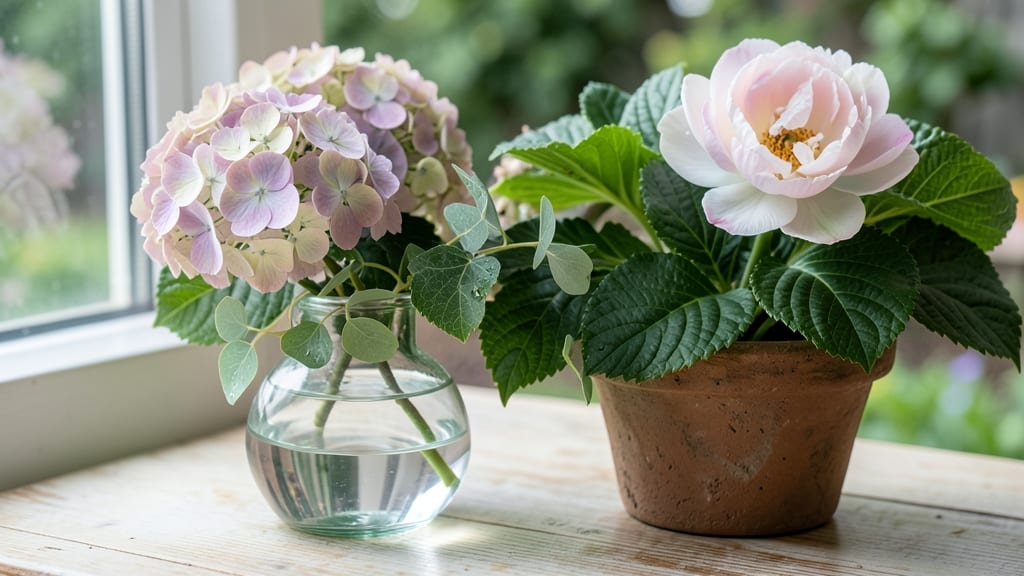 Hydrangea and Peonies Wedding Bouquet: Timeless Romance With Lush Layered Texture
