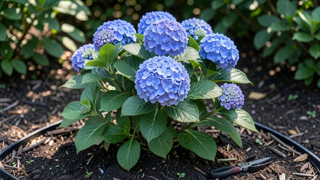 French Blue Hydrangeas: Vibrant Blooms Through Soil pH Magic