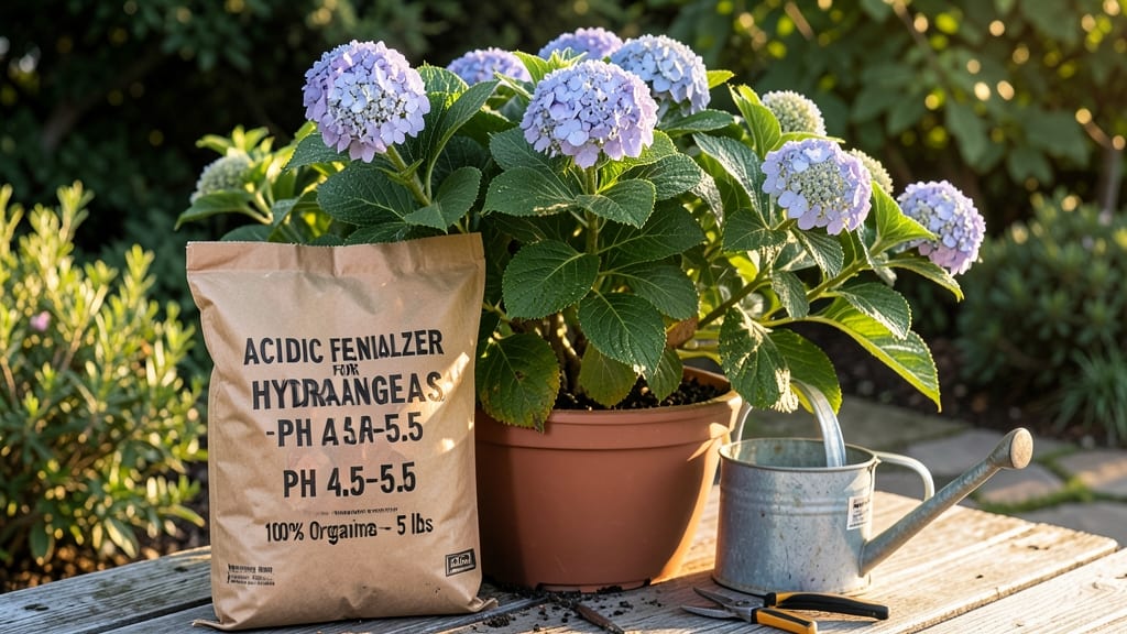 Acidic Fertilizer for Hydrangeas: pH-Specific Blends for Vibrant Blue Blooms