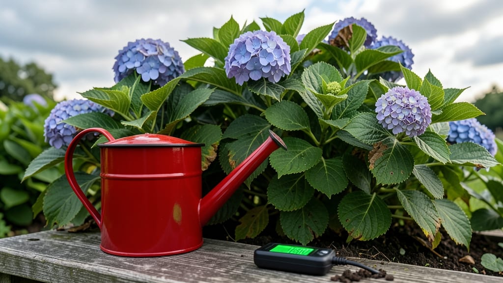 Overwatered Underwatered Hydrangea: The pH-Tested Fix for Perfect Color Blooms