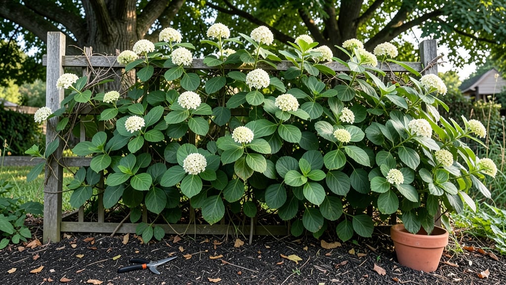Hydrangea Evergreen Climber: Year-Round Foliage That Thrives in Shade