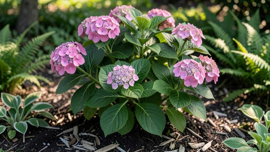 Hydrangeas in Ground: Year-Round Blue-Violet Blooms With Minimal Pruning