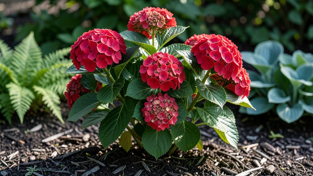 Hydrangea Red 'N Pretty: Vibrant Blooms That Thrive in Containers