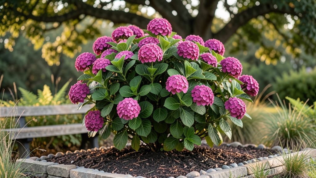 Bloomstruck Bigleaf Hydrangea: Pole-Trained Color Magic in Containers